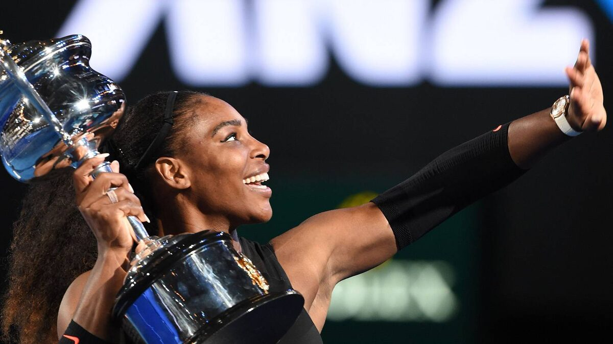 Serena Williams — 23rd Slam. While carrying life.